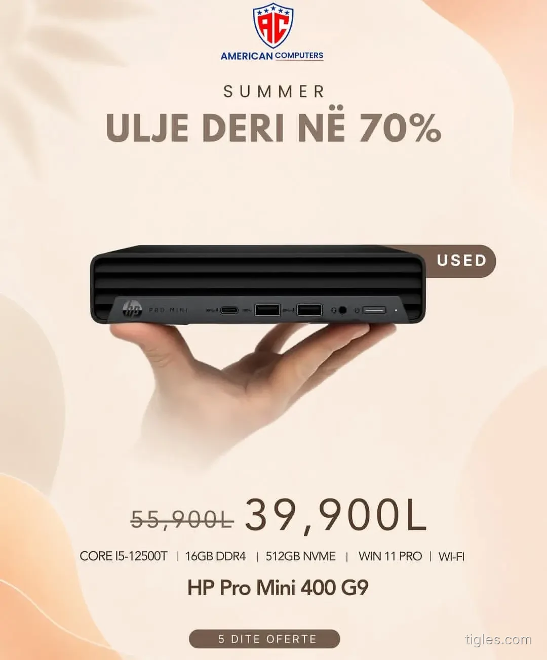 HP Pro Mini 400 G9 (I Përdorur