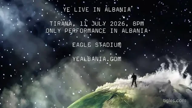 YE LIVE IN CONCERT EAGLE STADIUM TIRANA
